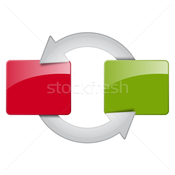 Processus travaux fond informations graphique [[stock_photo]] © opicobello