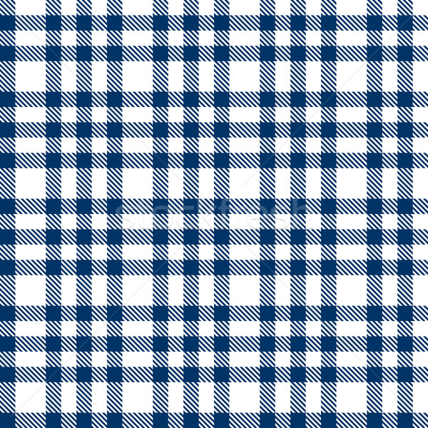 blue checkered pattern - endless Stock photo © opicobello