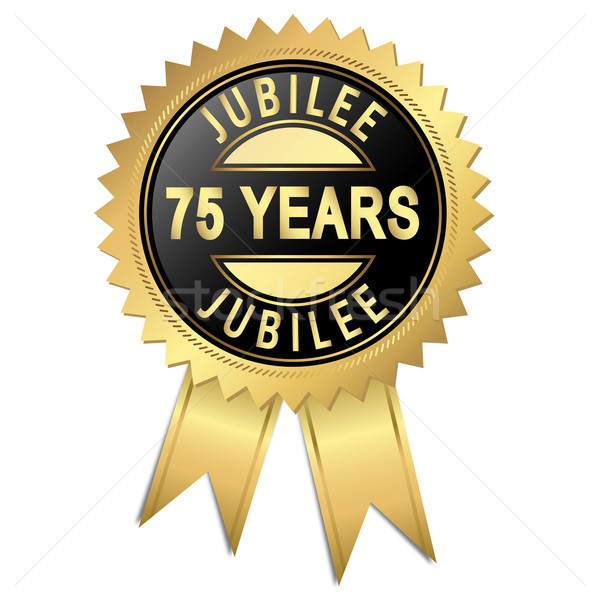 Jubilee - 75 years Stock photo © opicobello