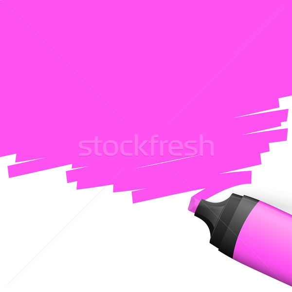 colored highlighter with marking Stock photo © opicobello