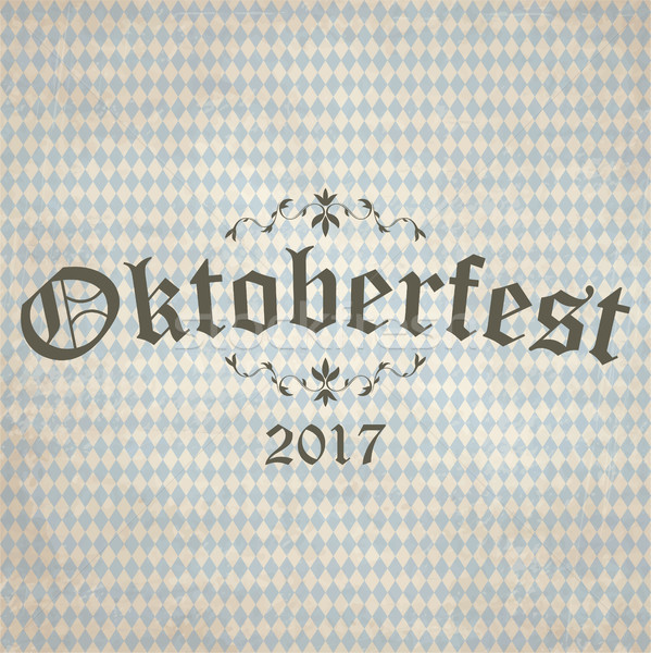 Foto d'archivio: Vintage · pattern · oktoberfest · vecchio