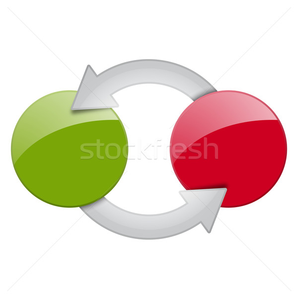 Proceso opciones trabajo fondo información gráfico Foto stock © opicobello