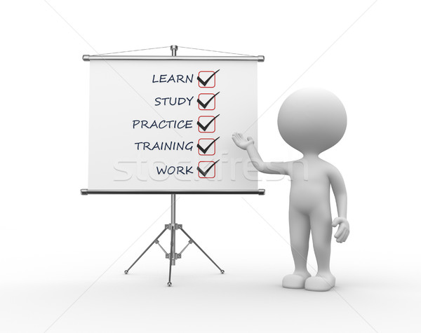 Concept of learn Stock photo © orla