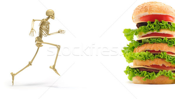 Hungry guy  Stock photo © orla