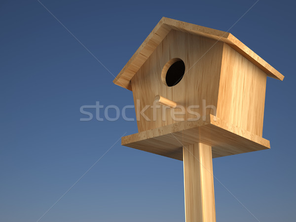 Birds house Stock photo © orla