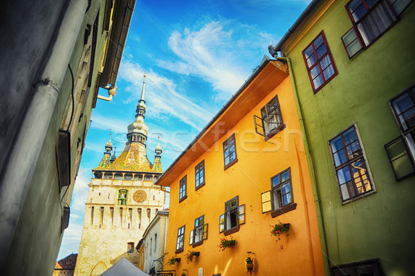 View to the clock tower  Stock photo © orla