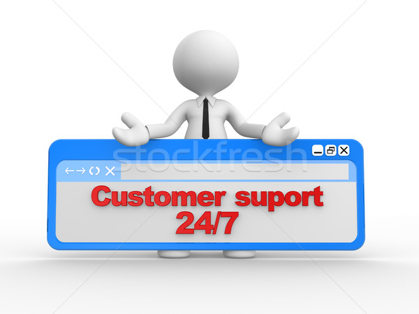 Customer suport 24/7 Stock photo © orla