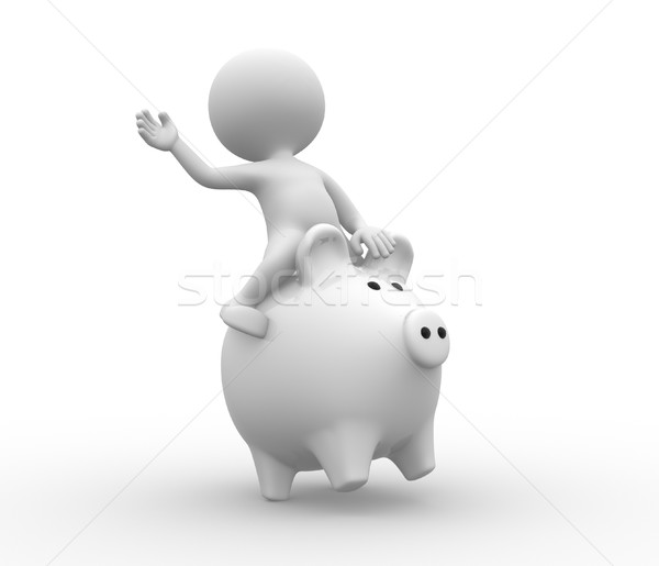 Piggy bank Stock photo © orla