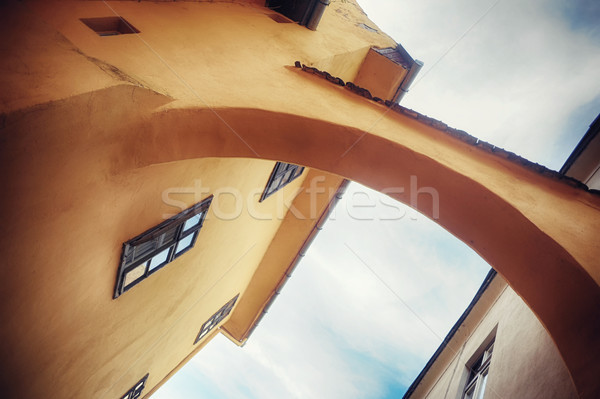 Medieval view in citadel  Stock photo © orla