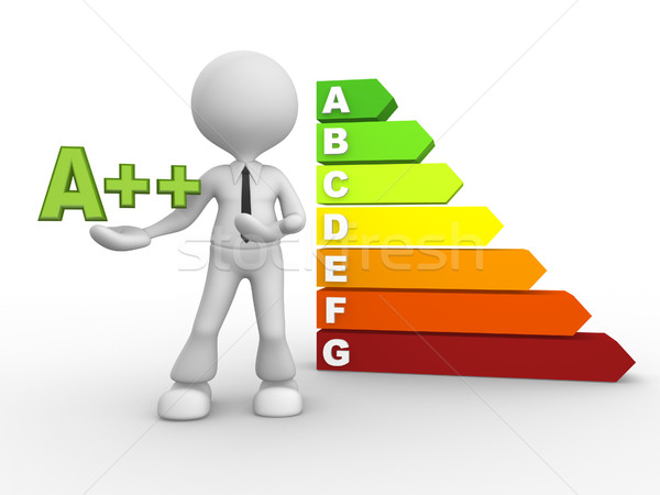 Energy chart Stock photo © orla