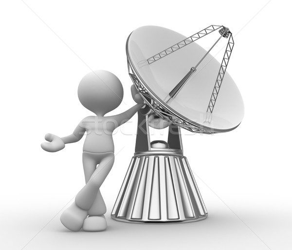 Stock photo: Parabolic dish