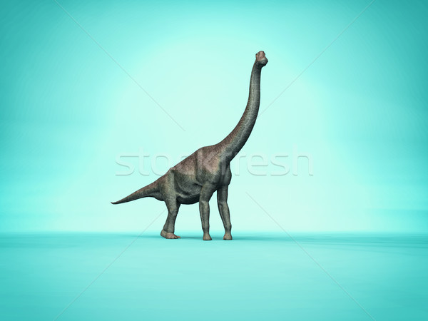 Elegant branchiosaurus  Stock photo © orla