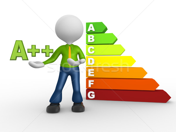 Energy chart Stock photo © orla