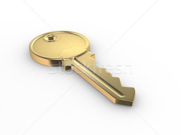 Golden key Stock photo © orla