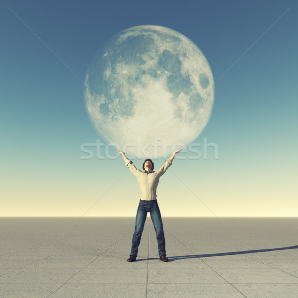 Stock photo: Young man 