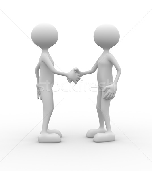 [[stock_photo]]: Association · handshake · gens · 3d · homme · personne · main