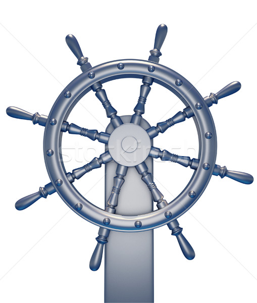 Ship wheel Stock photo © orla