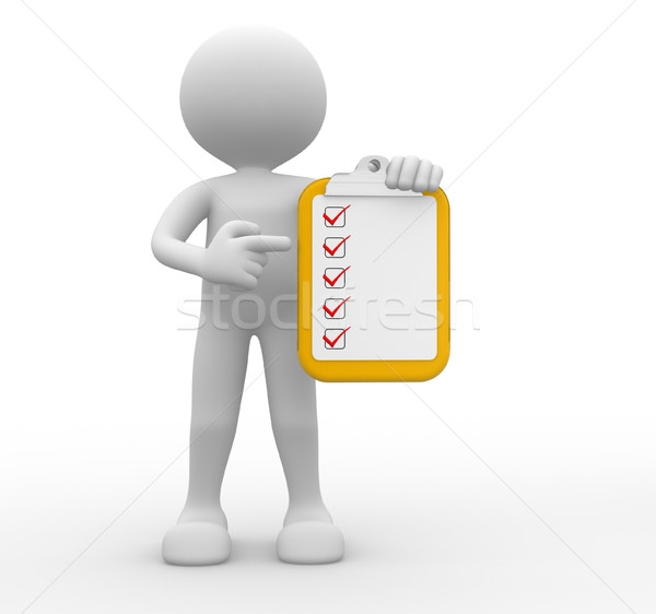 Clipboard Stock photo © orla