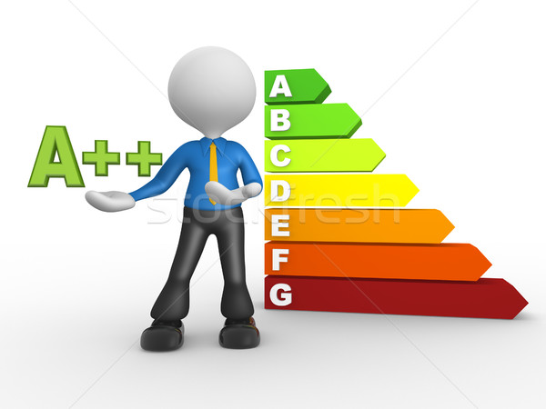 Energy chart Stock photo © orla