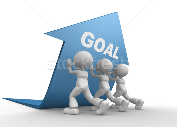 Concept of goal Stock photo © orla