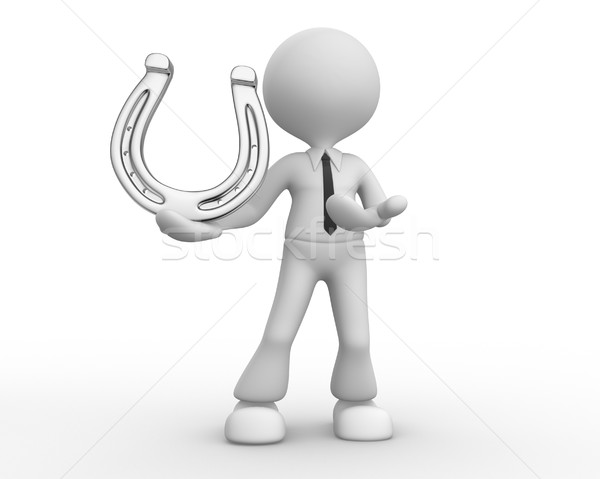 Stock photo: Horseshoe 