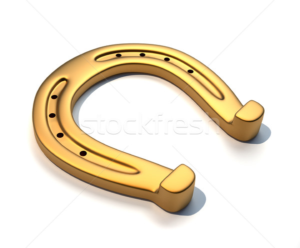 Golden horseshoe  Stock photo © orla