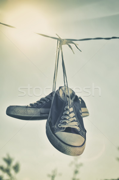 Foto stock: Sucia · colgante · deporte · casa