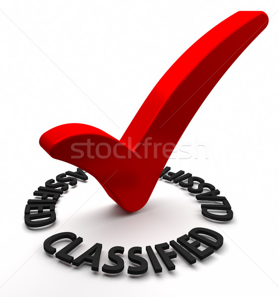 Classified Stock photo © OutStyle