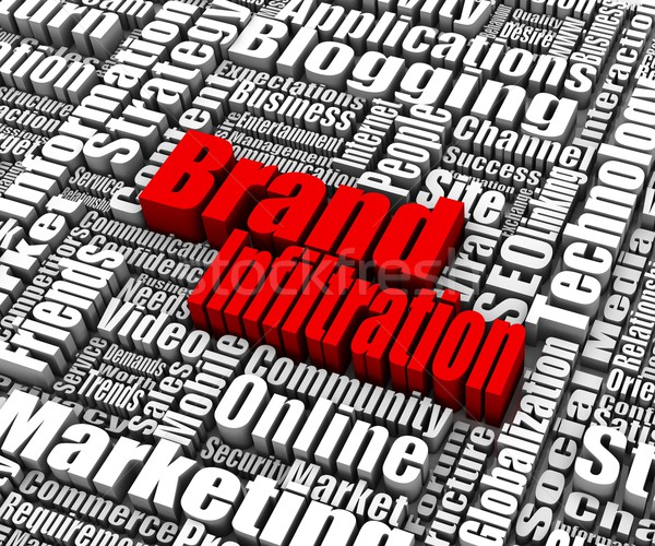 Brand Infiltration Stock photo © OutStyle