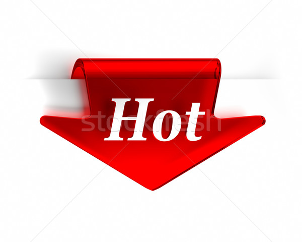 Hot Red Stock photo © OutStyle