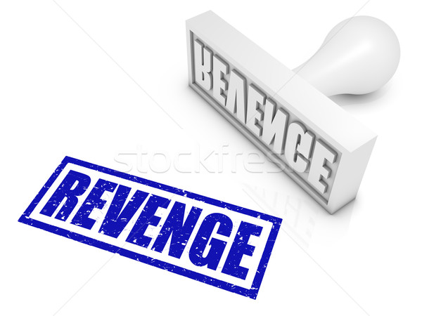 Revenge Rubber Stamp Stock photo © OutStyle