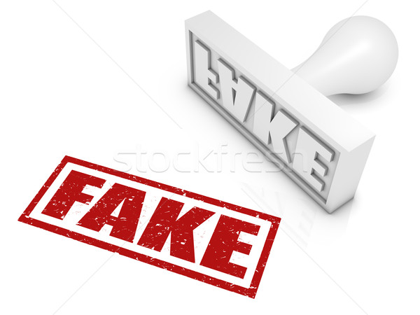 Fake Rubber Stamp Stock photo © OutStyle
