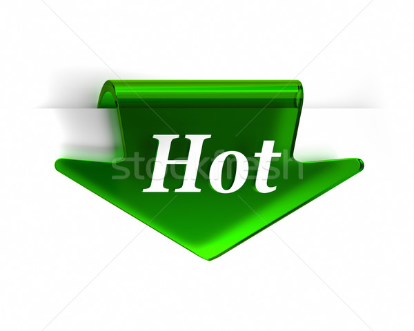 Hot Green Stock photo © OutStyle
