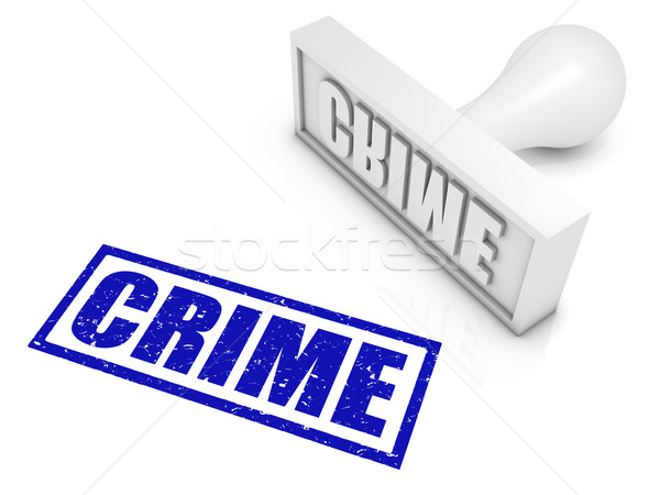 Przestępczości pieczęć koncepcje Zdjęcia stock © OutStyle