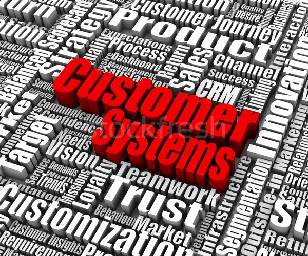 Customer Systems Stock photo © OutStyle