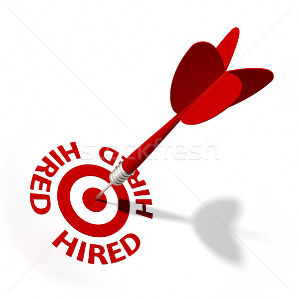 Hired Target Stock photo © OutStyle
