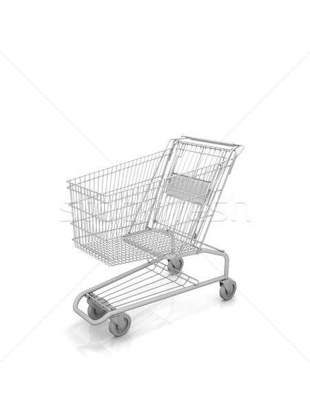 Empty Shopping Cart Stock photo © OutStyle