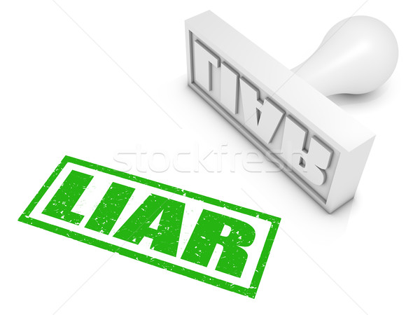 Liar! Stock photo © OutStyle