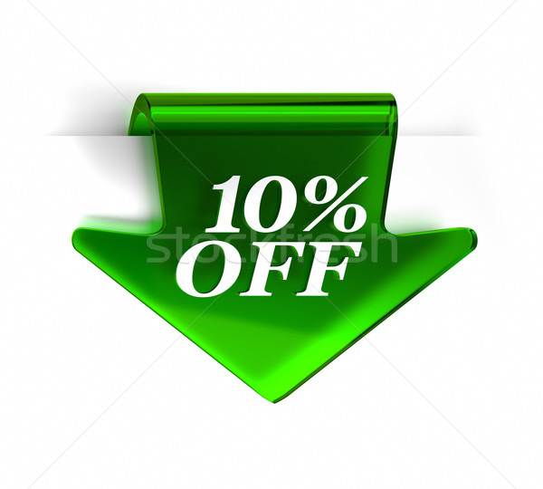 Ten Percent Off Stock photo © OutStyle