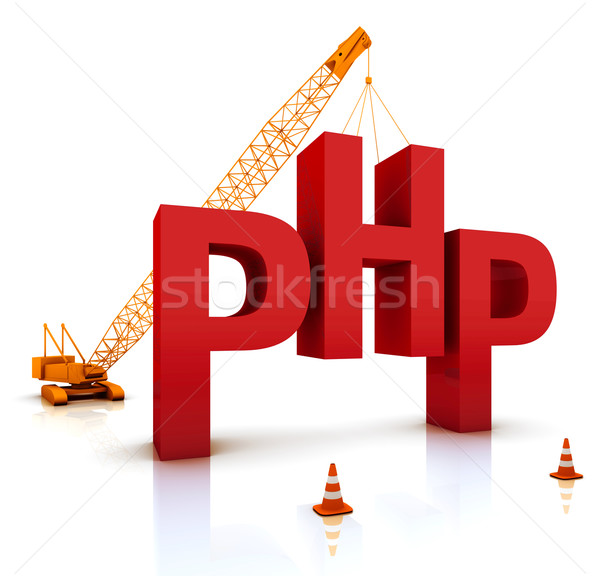 PHP Coding Stock photo © OutStyle
