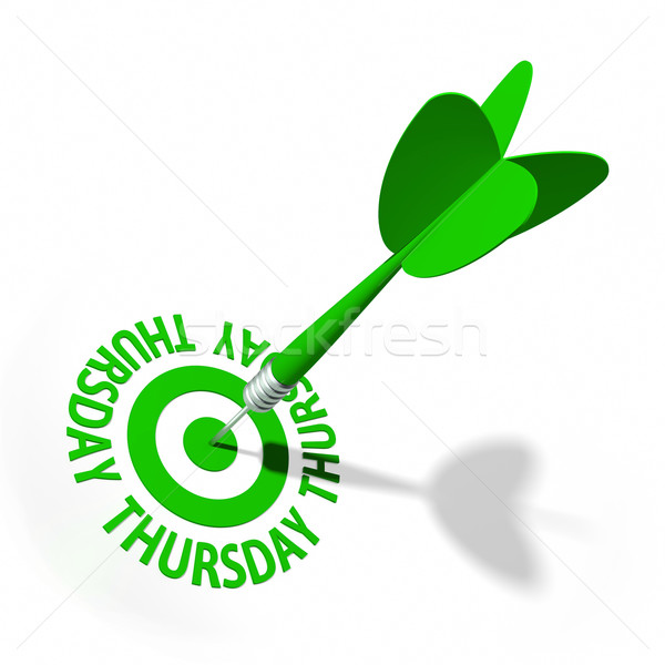 Thursday Target Stock photo © OutStyle