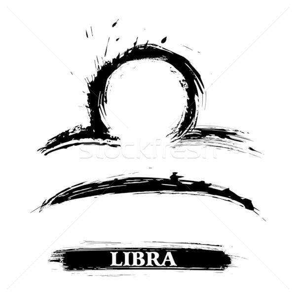 Libra symbol Stock photo © oxygen64