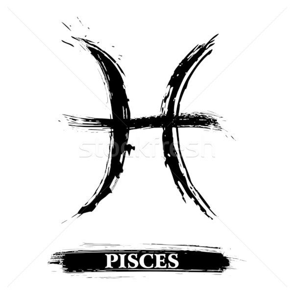 Pisces symbol Stock photo © oxygen64