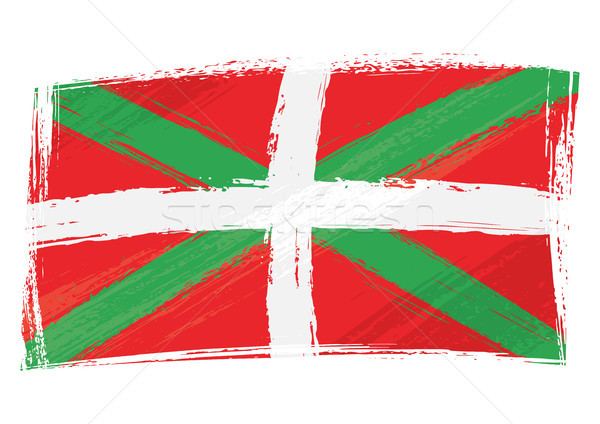 Grunge Basque Country flag Stock photo © oxygen64