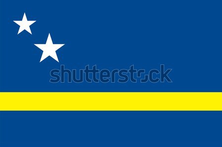 Curacao flag Stock photo © oxygen64