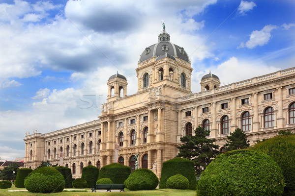 Museum with park in Vienna Stock photo © oxygen64