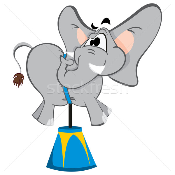 Circus elephant Stock photo © oxygen64