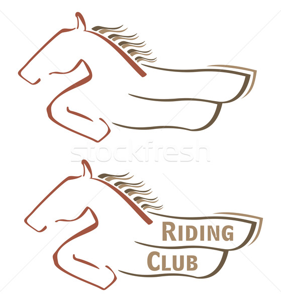 Mustang symbol Stock photo © oxygen64