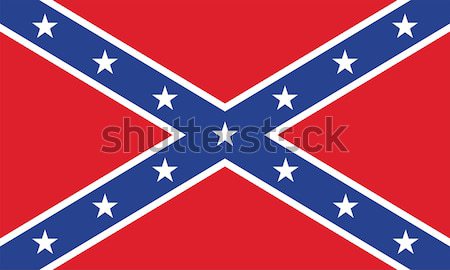 Confederate flag Stock photo © oxygen64