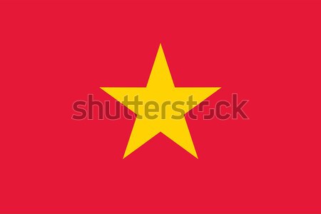 Vietnam flag Stock photo © oxygen64